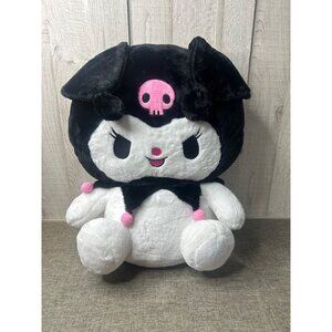 Juju Kur Plush Kuromi Toy 28 Inch Soft Stuffed Animal Black White Happy
